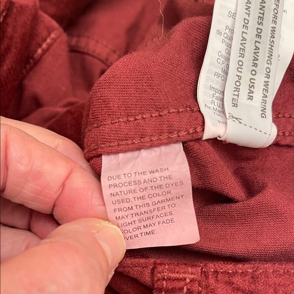 Madewell Deep Red Velvet Mini Skirt - Picture 8 of 9